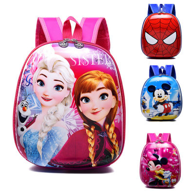 Mouse Schoolbag Elsa Childrens Hard Shell Anime Frozen Collection Kids Kindergarten Cartoon Girls Boys Backpacks
