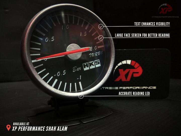 METER HKS MECHANICAL BOOST GAUGE PRESSURE METER Lazada