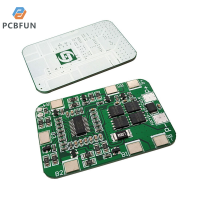 pcbfun แผ่นป้องกันแบตเตอรี่6S 14A 22.2V/25.2V สำหรับพีซีบีแผงป้องกันแบตเตอรี่ BMS ลิเธียม18650แผ่นป้องกันวงจรรวม