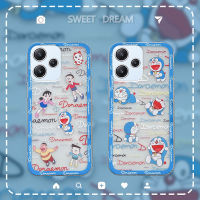 เคสโทรศัพท์ Redmi 12 5G Redmi 12Cน่ารักการ์ตูนโดราเอมอนปลอกซิลิโคนอ่อนนุ่มRedmi12 5G Redmi12Cฝาครอบโทรศัพท์