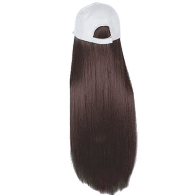Wig Female Long Hair Fashion Cap Wig One-Piece Female Long Straight Natural Full Head Suit Net Fashion