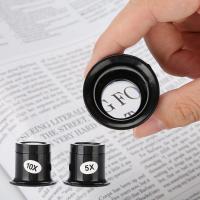 ：》《{ Portable Monocular Magnifier Magnifying Glass Watch Jewelry Repair Tools Loupe Lens Jewelry Findings &amp; Components