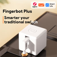 ที่เก็บเป็ด Tuya Zigbee Fingbot บวกสวิตช์เปิดปิด Fingerbot อัจฉริยะตัวจับเวลาชีวิตอัจฉริยะการควบคุมด้วยเสียงทำงานร่วมกับ Alexa Go-Ogle ผู้ช่วย