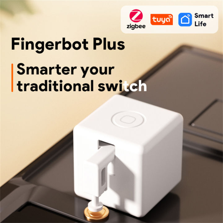 ที่เก็บเป็ด-tuya-zigbee-fingbot-บวกสวิตช์เปิดปิด-fingerbot-อัจฉริยะตัวจับเวลาชีวิตอัจฉริยะการควบคุมด้วยเสียงทำงานร่วมกับ-alexa-go-ogle-ผู้ช่วย