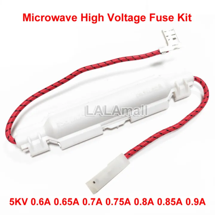 1pc Microwave Oven High Voltage Fuses Fuse Holder Shell Kit 5KV 0.6A 0