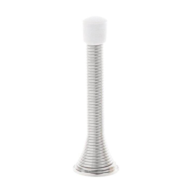 8pcs-white-spring-door-stops-for-baseboard-stainless-steel-heavy-duty-flexible-door-holder-for-bottom-of-protector-door