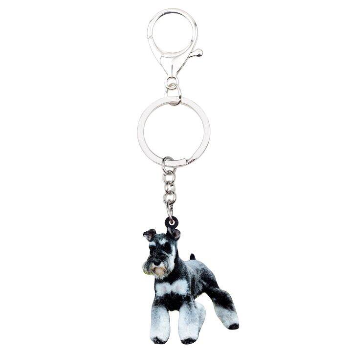 yf-bonsny-acrylic-cute-schnauzer-dog-key-chain-keychains-holder-rings-animal-jewelry-for-women-girl-bag-car-pendant-gift-charms-hot