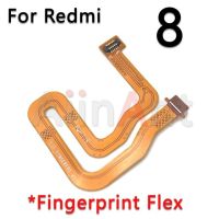 ปุ่มโฮมด้านหลังจอสัมผัสเครื่องสแกน Id Flex สำหรับ Xiaomi Redmi Note 8 8T Pro Plus เซ็นเซอร์ตรวจสอบลายนิ้วมือสายยืดหยุ่นนายก