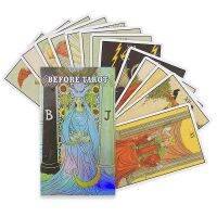 【CW】┇☃  Before Cards Board Game Divination 78 Sheet English PDF Guide Book Playing Card