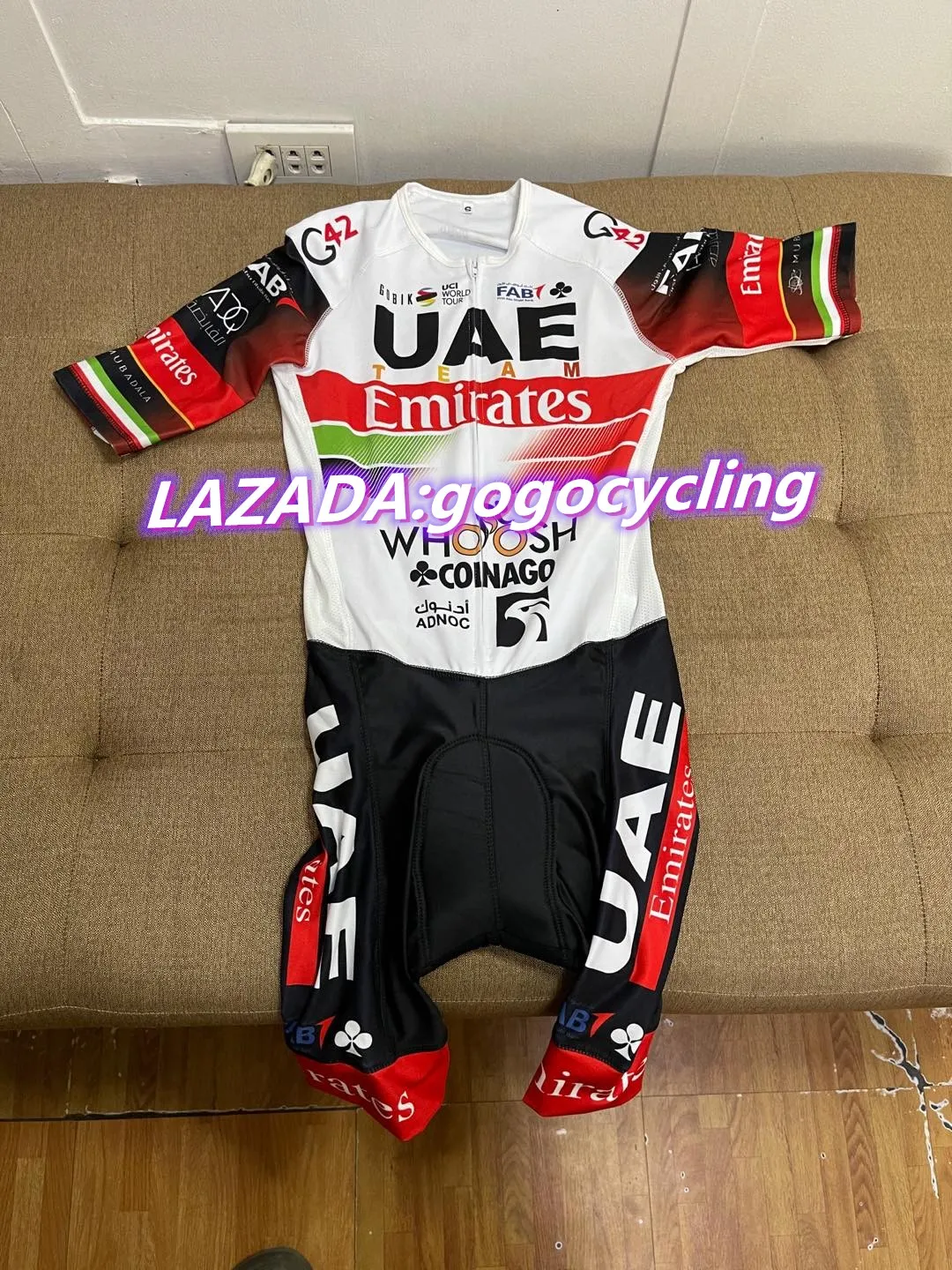 Full Powerband Cycling Jersey Onesuit Trisuit Skinsuit Unisex Uae Version d Pad Lazada Ph