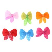 10pcs Dog Supplies Bows Hairpin Hair Clip Headdress Grooming