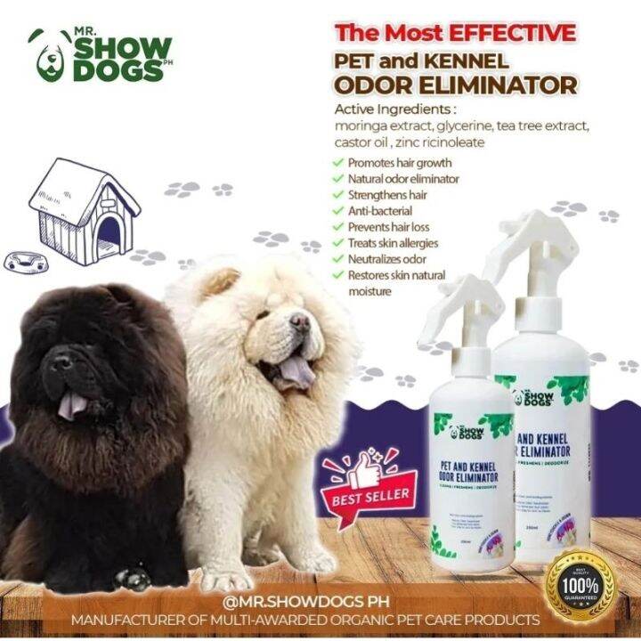 Mr.Showdogs Pet And Kennel Odor Eliminator 250ml Lazada PH