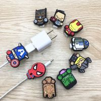 10pcs Disney USB Cable Protector Management Data Line Organizer Clip Protetor De Cabo Cable Winder For iPhone Samsung Huawei