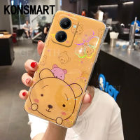 เคสโทรศัพท์ Realme 10Pro บวก Realme 10ชิ้น + เคสฝาหลังตัวการ์ตูนน่ารักใหม่เคสซิลิโคนลายดอกไม้เชอร์รี่ Realme 10 2022