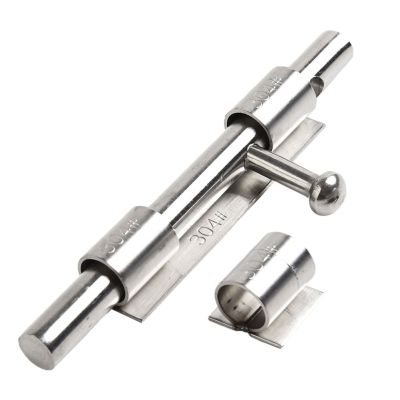 【LZ】 1Pcs Stainless Steel Door Bolt Sliding Lock Barrel Bolt Hasp Staple Gate Safety Door Latch Home Garden Latch Hardware