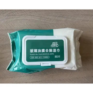 Window Cleaner Wipes  10pcs Car Oil Film Remover