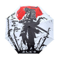 ร่มกอล์ฟ โลโก้ BUSHIDO ぶしどう Golf Umbrella Oni samurai รหัส UMB003