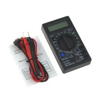 【☸2023 New☸】 limanyi เครื่อง TES Meter กระแสไฟฟ้าดิจิตอลแรงดันไฟฟ้า Lcd Dc เครื่องวัดความต้านทานไฟฟ้าแอมมิเตอร์โวลต์มิเตอร์ Ac Lcd Dc มัลติมิเตอร์แบบดิจิทัล Dt832ขนาดเล็ก