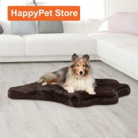 ที่นอนสุนัขใหญ่ เมมโมรี่โฟม ที่นอนสุนัขโต 101x88x5cm. สีน้ำตาล (1ชุด) Dog Bed Large Washable Fur Pet Mat Memory Foam Pet Bed 101x88x5cm. Brown Color (1unit)