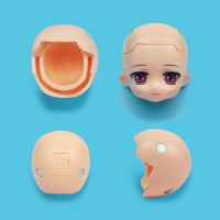 YmyS Bald Head GSC doll OB11 bjd head with magnet clay man