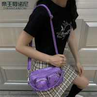 Vintage Crocodile women Crossbody Bags Rivet Designer Shoulder Messenger Bags Chain Sling Bag For Ladies Handbag 3 Shoulder Belt