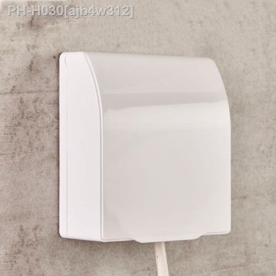 Transparent Switch Protective Cover Panel Waterproof Paste Type Universal Bathroom Kitchen 86 Type Socket Wall Mount Switch Box