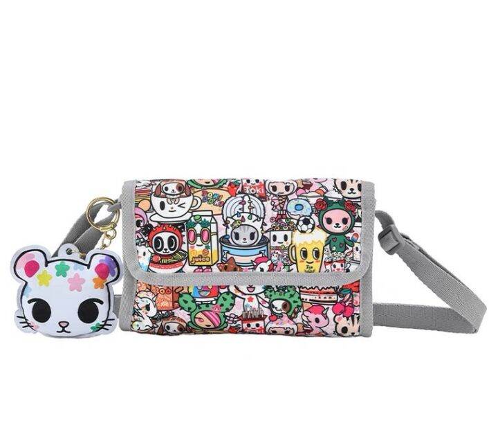 li-shibao-tokidoki-ร่วมชื่อกระเป๋า-messenger-แฟชั่นกระเป๋าสะพายไหล่สบายๆ-l145