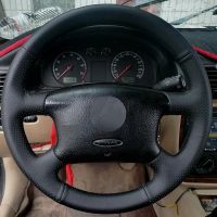 Non-Slip Artificial Leather Braid Car Steering Wheel Cover For VW Golf 4 MK4 1998-2004 Passat B5 1996-2005 Car Accessories Steering Wheels Accessories