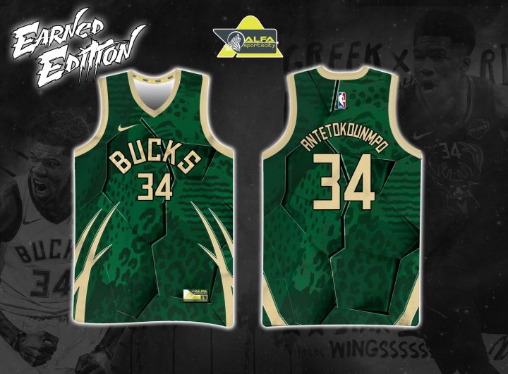 NBA DESIGN CITY EDITION - - ALFA Full Sublimation Jersey