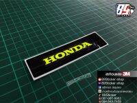 สติกเกอร์ HONDAแปะหน้าตะกร้าเวฟ สีเลม่อน สุดจี๊ด ขนาด10cm.  สำหรับแปะตะกร้าหน้า เวฟ