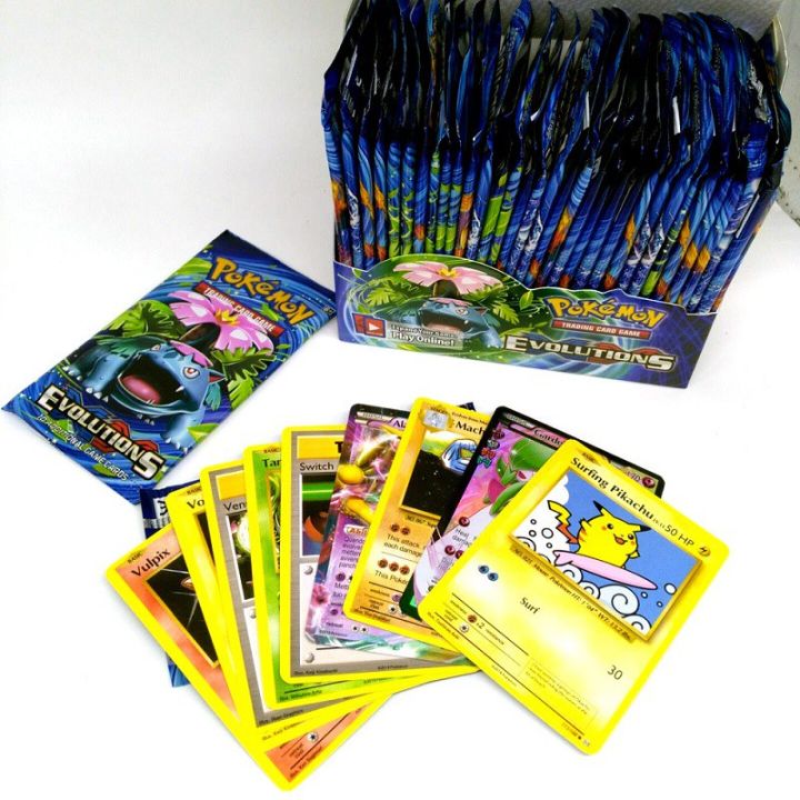 เกมของเล่นเกมส์-pokemon-evolutions-booster-box-tcg