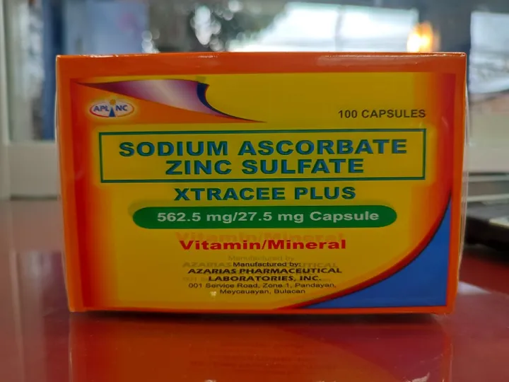 XTRACEE PLUS SODIUM ASCORBATE ZINC SULFATE Lazada PH
