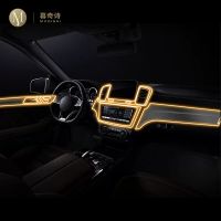 For Mercedes-Benz GLE GLS 2015-2019Car Interior Film Dashboard Piano Board Shift Center Console Anti-Scratch Transparent TPU PPF