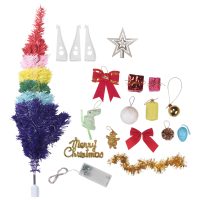 Rainbow Color Christmas Tree Festival Decoration Christmas Tree Creative Home Decoration Ornaments Living Room