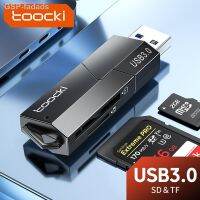 Fadads Toocki เครื่องอ่านการ์ด USB3.0ไปยังหน่วยความจำอะแดปเตอร์สำหรับแล็ปท็อปอุปกรณ์เสริมตัวอ่านการ์ด