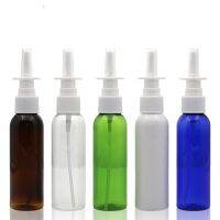 【CW】 10pcs/lot 60ml nasal spray PET direct injection bottle plastic makeup liquid dispensing tool upright