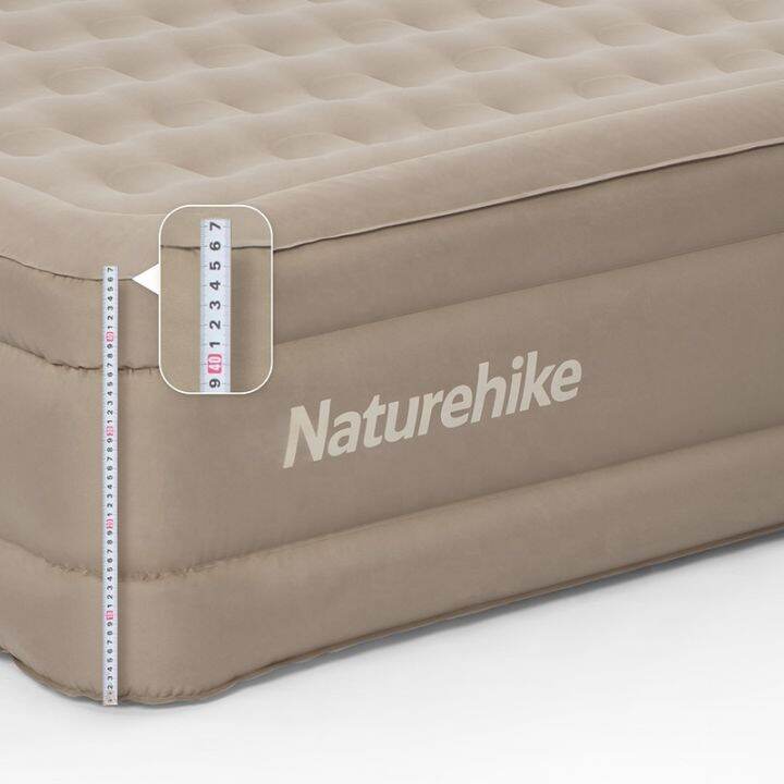 naturehike-ตั้งแคมป์กลางแจ้ง-tpu-หนาขึ้น-28-ซม-46-ซม-เตียงที่นอนลมเพิ่มความสูงสบาย-จัดส่งจากประเทศไทย