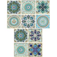 【CC】❉♧◙  Removable Sticker Wall Floor And Supplies Mandala