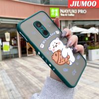 เคส JIUMOO สำหรับ Xiaomi Redmi Note 4 Note 4x Note 4 Pro การ์ตูนหมีน่ารักบางฝ้าดีไซน์ใหม่แข็งกันแรงกระแทกขอบเคสนิ่มใส่โทรศัพท์ปลอกซิลิโคนคลุมทั้งหมดป้องกันเลนส์กล้อง