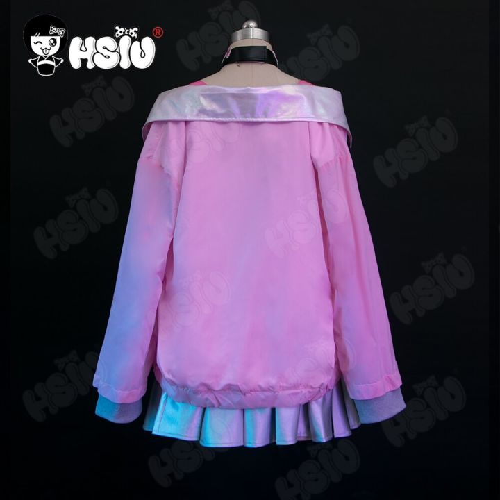 viper-cosplay-costumes-wig-game-godin-van-victory-nikke-cosplay-hsiu-sexy-roze-glitter-short-skirt