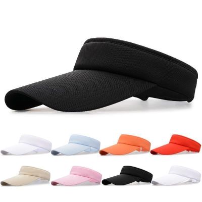 ☞▽ Extended eaves empty top hat men and women sunshade baseball cap sun protection sun hat summer running peaked cap outdoor hat