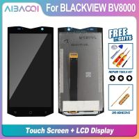 หน้าจอสัมผัสแบบใหม่ Aibaoqi + จอแสดงผล LCD แทนการประกอบสำหรับ Blackview BV8000 LCD