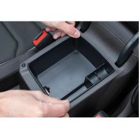 yonggax STYO Car ARMREST SECONDARY STORAGE PALLET CENTER CONSOLE PHONE BOX CUP HOLDER for VW Tiguan 2017