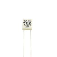 10pcs M30 Thermal Fuse Cutoff TF 125C 125 Degree 2A 250V Square Link Temperature Switch Electrical Circuitry Parts