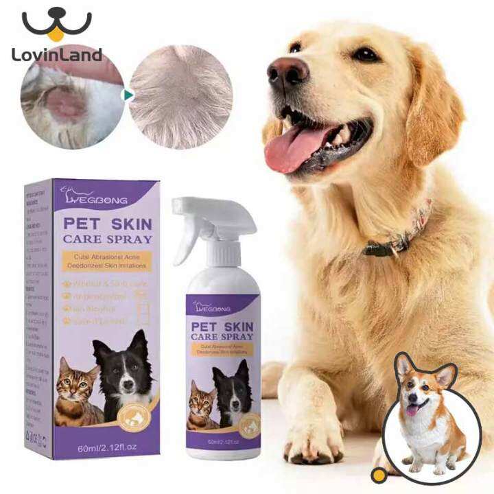 Pet Infected Skin Care Spray Anti Itch Removes Mites Expelling Parasite ...