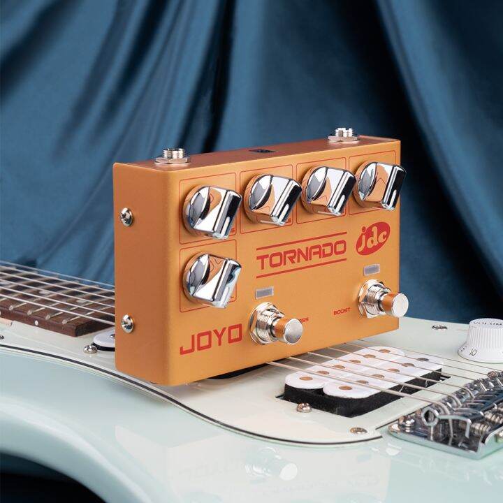 JOYO Guitar Effects Pedal TORNADO Drive &Boost Dual Channel Overdrive