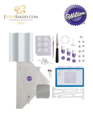 Wilton 2116-2117 Method Flowers & Cake Design Student Kit