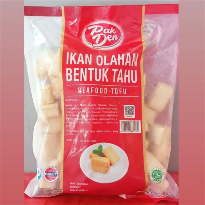 Pakden Ikan Olahan Bentuk Tahu 500gr Makanan Beku Lazada Indonesia