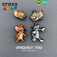 crossjibbitz charms Tom and Jerry เครื่องประดับแฟชั่น ลายการ์ตูน DIY