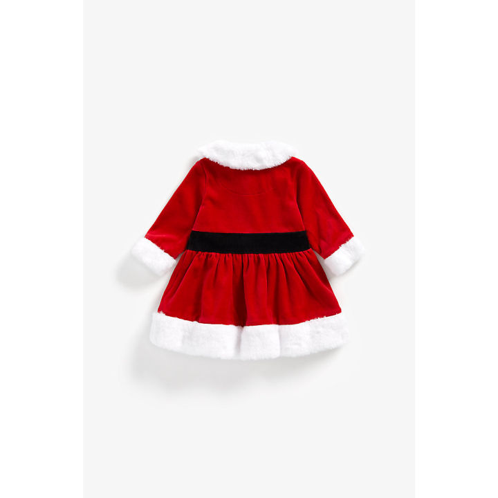 ชุดแฟนซี-mothercare-festive-mrs-santa-dress-and-tights-set-zc366